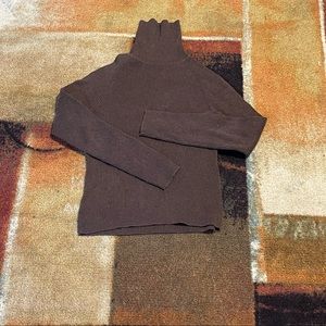 Dark Brown Turtle Neck